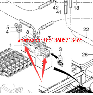 The coil of the tailgate lifting solenoid valve fo