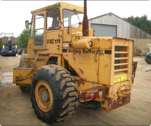 Second-hand AVELING BARFORD vibratory roller