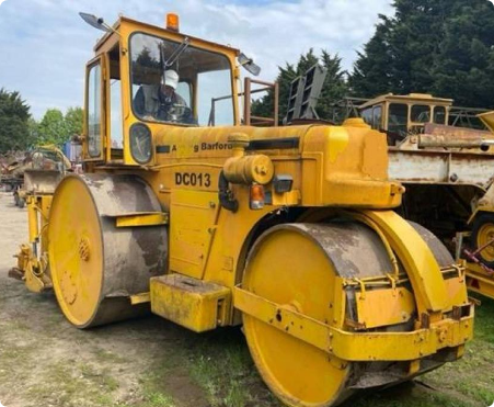 Second-hand AVELING BARFORD DC013 vibratory roller
