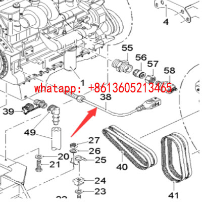 Grinding machine speed sensor 120680