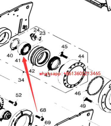 Imported milling machine spherical roller bearing 