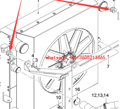 W2000 milling drum drive pump 231953