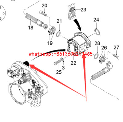 Imported milling machine fan-driven hydraulic pump