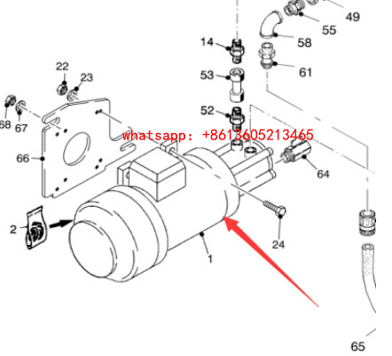 Imported milling machine sprinkler pump 168748