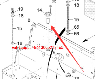 Machining machine box liquid level sensor 191887