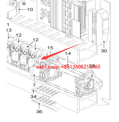 Imported milling machine time relay 199110