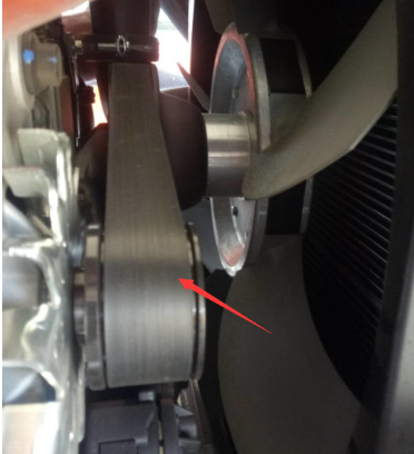 Imported milling machine engine belt 2527471