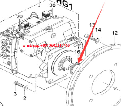 Machining machine imported hydraulic pump oil seal